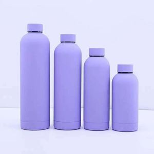 Stainless Steel Vacuum Insulated Water Bottle Minimalist Design Travel Flask <b>Double</b> <b>Wall</b> Thermal 24H Keep Hot Cold - Product Image 5