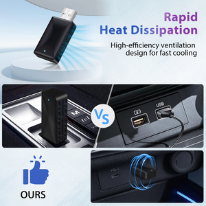 <b>Wireless</b> CarPlay <b>Adapter</b>, Upgraded 2025 Mini Size 2-in-1 CarPlay & Android Auto, Convert Wired to <b>Wireless</b> With USB & USB-C/Type - Product Image 3