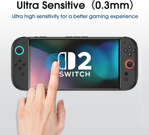 OneTouch 2025 tự động căn chỉnh 7.9 ''miếng bảo vệ màn hình công tắc Nintendo 30 giây lắp đặt phụ kiện kính cường lực 3D Radian 9H - Product Image 5