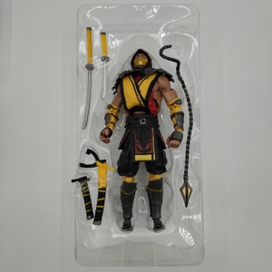 Figura de Acción Articulada de <span class=keywords><strong>Mortal</strong></span> Kombat, Scorpion y Sub-Zero, Muñeco de Vinilo Coleccionable, Modelo de Juguete - Product Image 6