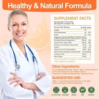 Permen Kunyah Magnesium Glycinate Penyerapan Tinggi Label Pribadi OEM, Mendukung Tidur, Mengurangi Stres & Relaksasi Otot untuk Dewasa, Tanpa Gula