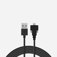 Câble USB 3.0 Type-C à double verrouillage par vis StereoLabs ZED 2i 0,3m/1,5m/3m/5m/10m pour vision industrielle et robotique