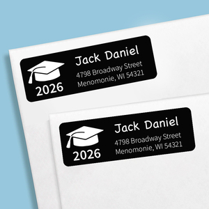 Etiquetas de Dirección Personalizadas para Graduación de Xieli Vietnam en Hojas - Product Image 1