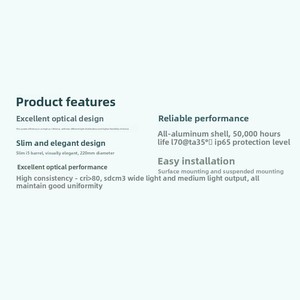 <span class=keywords><strong>PHILIPS</strong></span> DN397C Downlight <span class=keywords><strong>de</strong></span> Aluminio <span class=keywords><strong>de</strong></span> Montaje Abierto para Aeropuertos, Estaciones y Centros <span class=keywords><strong>de</strong></span> Exposiciones con Estructura Integrada y LED <span class=keywords><strong>de</strong></span> Alta Potencia - Product Image 4