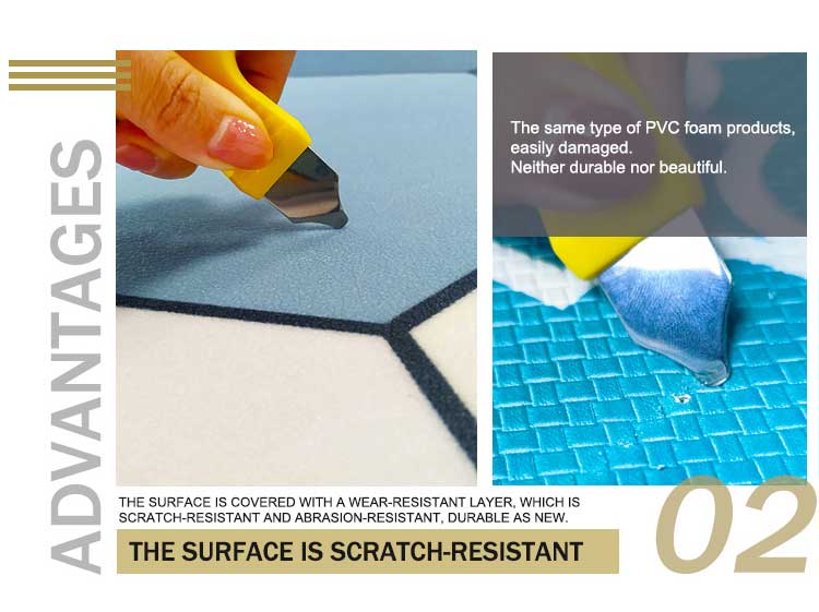 Usa Popular Amazon Printed Design Non Slip Waterproof Kitchen Mat Set De Alfombra De Cocina(图3)