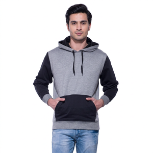 Sudadera con Capucha Ajustada para Hombre Clush Industries, Mezcla de Poliéster/Algodón, Forro Polar Transpirable de Secado Rápido, Sudadera Informal de Invierno - Product Image 1