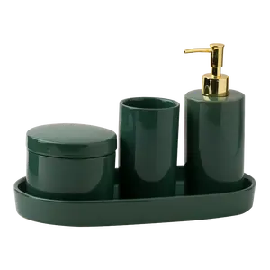 2020 vendita calda di lusso in ceramica <span class=keywords><strong>accessori</strong></span> per il <span class=keywords><strong>bagno</strong></span> <span class=keywords><strong>set</strong></span> - Product Image 1