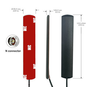 Antena de Parche de Bajo Perfil Externa con Montaje Adhesivo para Cable de Extensión 4G LTE 5G NR WiFi Dual 2.4GHz 5.8GHz - Product Image 3