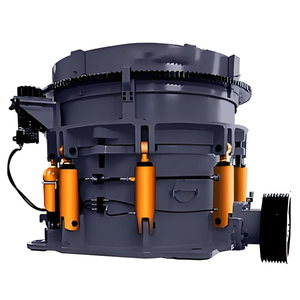 Concasseur à cône hydraulique YINGKE PLC à bas <span class=keywords><strong>prix</strong></span> pour l'exploitation minière et la construction, utilisation en rivière, haute capacité - Product Image 2