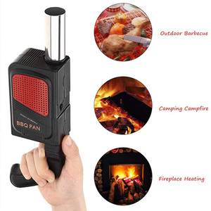 Encendedor Eléctrico Portátil para Parrillas de Carbón, Alta Potencia, Velocidad Ajustable, Funciona con Batería, Soplador de Aire para Barbacoa - Product Image 4
