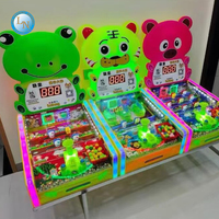 Nouvelle Arrivée Mécanique Divertissement Flipper Arcade Machine Enfants Adultes Jeux à Pièces Cool Bear Mini Flipper