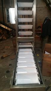 Z Loại Thang Máy Thực Phẩm Hạt Vibrator Dọc Thép Không Gỉ Thang Máy Xô Chuỗi Băng Tải - Product Image 2