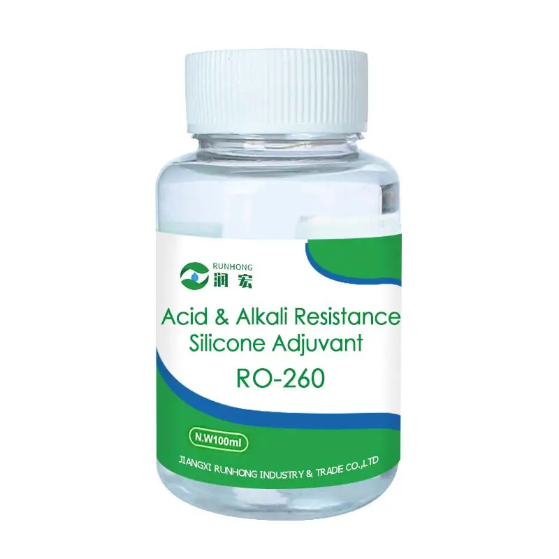Agent mouillant de tensioactif de silicone agricole de résistance d'acide et d'alcali ajouter dans des formulations