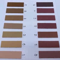 Tissu en cuir synthétique PVC avec support en daim de 1,7 mm d'épaisseur, imperméable, feuille de Rexine, simili cuir écologique pour chaise