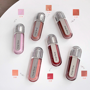 Brillo Labial Hidratante Sensible al Agua Gegebear Pure Desire Color Nude, para un Look de Niña, Aspecto Luminoso e Hidratado - Product Image 5