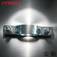Série UTT60 NFPA FM UL – Collier de serrage en acier au carbone personnalisé, pince/support métallique de qualité supérieure pour conduites d'incendie industrielles