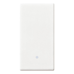 White Dot Illuminated Button 4.4 In X 2.2 In X 0.8 In Wall <b>Switch</b> - Product Image 1