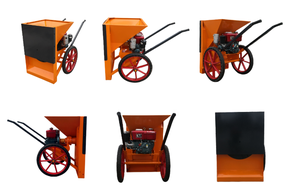 Machine à découper et à trancher les légumes, le manioc et les pommes de terre avec moteur diesel de 6 CV, capacité de 1 à 2 TPH - Product Image 2