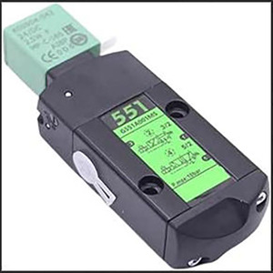 Hot Selling SCG551A002MS.24/DC - 3/2 Way Spool Valve, NAMUR Interface, <b>Series</b> 551 Pilot/Air Operated - Product Image 2