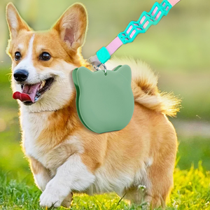 Bol de voyage portable pliable pour chien en silicone souple mangeoire lente bol pour chien eau et nourriture Double chat bols et mangeoires pour animaux de compagnie - Product Image 4