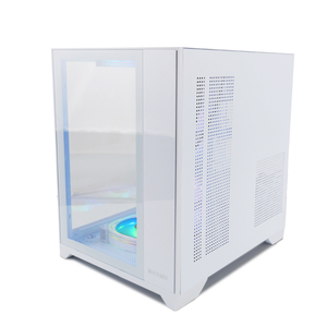 Manmu OEM Blanco <span class=keywords><strong>Caja</strong></span> de la computadora Popular Gaming Micro ATX Mid-Tower RGB Fan CPU Gabinete Computadora Chasis Torre <span class=keywords><strong>Caja</strong></span> de la computadora - Product Image 3
