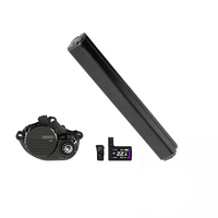 Kits de moteur central sans balais Bafang M820 43V 250W super légers avec écran DPC245 et batterie au lithium BTF014 410Wh
