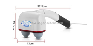 Alat Pijat Getar Dua Kepala untuk Punggung Bawah, Leher, dan Bahu, Pijat Seluruh Tubuh, Pijat Getar - Product Image 6