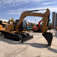 Vente Flash : Mini-pelleuse sur chenilles Caterpillar CAT307 d'occasion, 7 tonnes, d'origine japonaise, hydraulique, pour la construction