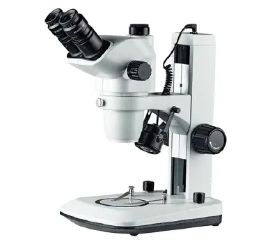 BIOSTELLAR SZM श्रृंखला SZM-7045T द्विनेत्री/Trinocular त्रिविम माइक्रोस्कोप प्रयोगशालाओं और स्कूलों के लिए