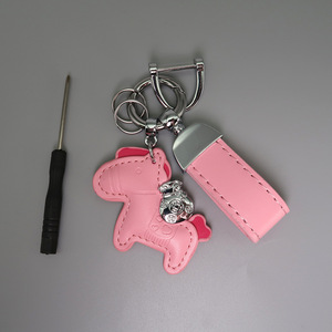 Inmediatamente hay dinero pulsera llavero cuero dibujos animados Pony colgante Internet celebridad coche llavero Offset impresión Metal - Product Image 2