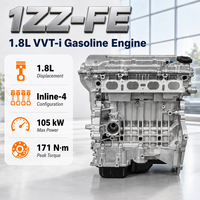 Bloc moteur essence 1.8L 1ZZ-FE VVT-i 105kW 171Nm pour Toyota – Bloc long de remplacement