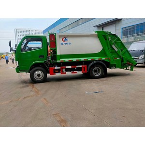 Camion Compacteur de Déchets 6 m³ 4x2 Prix Usine – Camion de Transfert et de Collecte de Déchets Compressés - Product Image 5