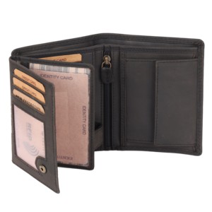 Wholesale Supply Luxury Cowhide Leather <b>Wallet</b> with <b>RFID</b> Protection Bifold Style Durable and Lightweight Use Available for Sale - Product Image 4