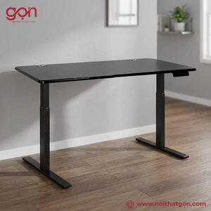 SMARTDESK Foldable <b>Adjustable</b> Metal <b>Desk</b> for Home <b>Office</b> Black 80kg Load Capacity - Product Image 2