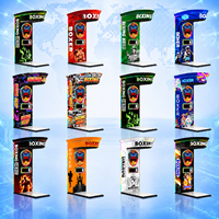 Machine d'arcade de boxe électronique Joy2fun - Jeu de frappe à monnayeur avec testeur de force pour centres de divertissement