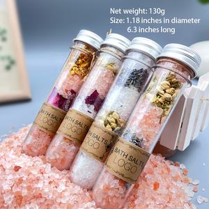 เกลืออาบน้ำหิมาลายันสีชมพูแบบหลอด ผลิตภัณฑ์ทำความสะอาดผ่อนคลายกล้ามเนื้อ บรรเทาความเครียด คริสตัลธรรมชาติขายส่ง - Product Image 4