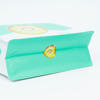 Sacs en Mylar gaufrés personnalisés de qualité alimentaire avec fermeture éclair, fond carré, pour le stockage du sucre, des aliments pour animaux, de la gelée, en plastique PE