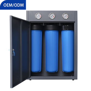 Filtro Acqua per Tutta la Casa Jumbo <span class=keywords><strong>Blu</strong></span> da 20 Pollici, 3 Stadi, Alto Flusso, Ingresso da 1 Pollice, con Manometro Triplo e Sistema di Pre-Filtraggio Sedimenti - Product Image 3