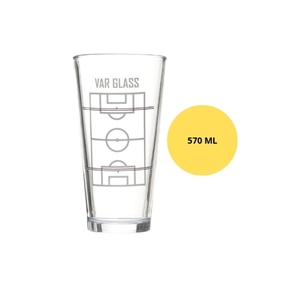 Vaso VAR de 570 ml con Diseño de Balón de Fútbol, Juego de Beber, Regalo Divertido para Aficionados - Product Image 2