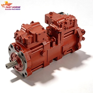 Pièces de machines de construction Hangood, pompe hydraulique principale K3V63DT-9POH pour excavatrices EC210 R215-9 SY135-8, pièces de pompe hydraulique - Product Image 1