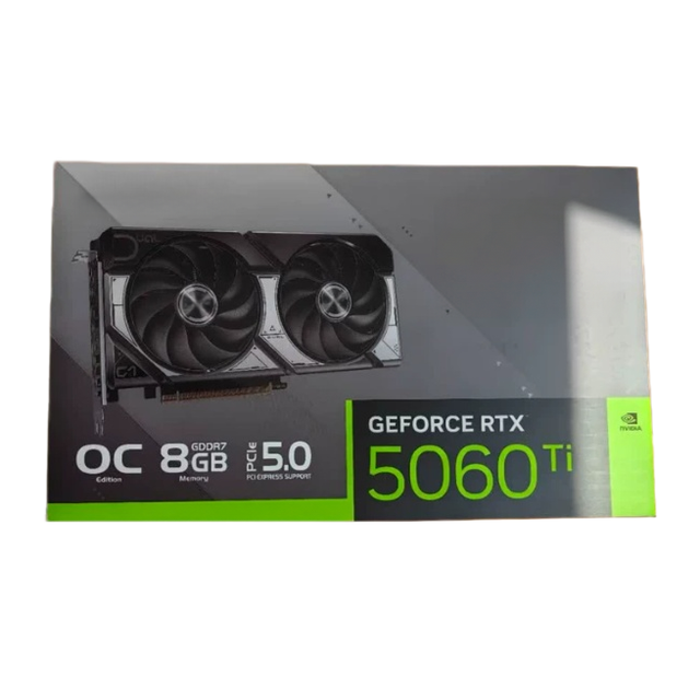 New Computer Graphics Card RTX5060Ti O8G