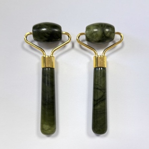 Natural Xiuyan <b>Jade</b> Beauty <b>Roller</b> Facial Single Head <b>Jade</b> <b>Roller</b> Massager for Face - Product Image 5