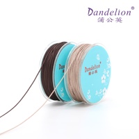 Tali Dandelion 2.5mm D2 Lanyard Benang Poliester untuk Merangkai Manik-Manik, Aksesoris Perhiasan, Tali Gelang, Bahan Kalung, 57 Warna