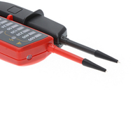 Probador de continuidad de voltaje de bolsillo 220V UT18A, voltímetro de rango automático LED AC/DC con indicación de 12V-690V