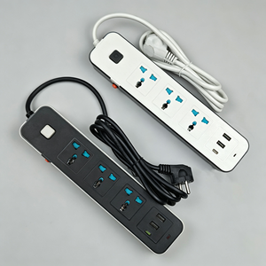<span class=keywords><strong>Multiprise</strong></span> électrique universelle OEM/ODM avec 3/<span class=keywords><strong>4</strong></span> prises, <span class=keywords><strong>4</strong></span> ports USB, interrupteurs individuels et protection contre les surtensions pour la maison et le bureau - Product Image 2