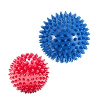 Pelotas de Masaje de Tejido Profundo con Púas de PVC Duraderas Personalizadas al por Mayor para Yoga, Fitness, Liberación de Pies, Espalda, Hombros y Piernas, Multitamaño, Comercial