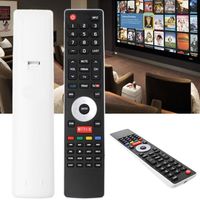 Télécommande de remplacement RCU055 EN-33926A pour téléviseur intelligent Hisense avec boutons Netflix, VUDU et YouTube