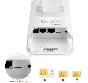 Routeur 4G LTE extérieur étanche IP65 KuWFi DHCP&<span class=keywords><strong>APN</strong></span> pour 32 appareils, avec carte SIM, pour machines de vente au détail - Stock USA - Product Image 3