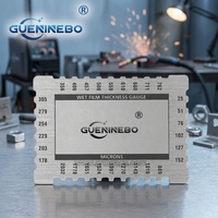 Gnbgg fabricant vente d'articles à bas prix Aluminium GNB-48 carte d'appel Film humide épaisseur peignes jauge