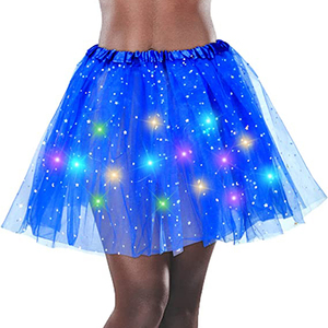 Costume de Noël d'Halloween LED <span class=keywords><strong>Tutu</strong></span> Jupe Adulte Adolescents <span class=keywords><strong>Tulle</strong></span> Classique Jupe Élastique Costume de Fête Femmes Light up Tutus - Product Image 6
